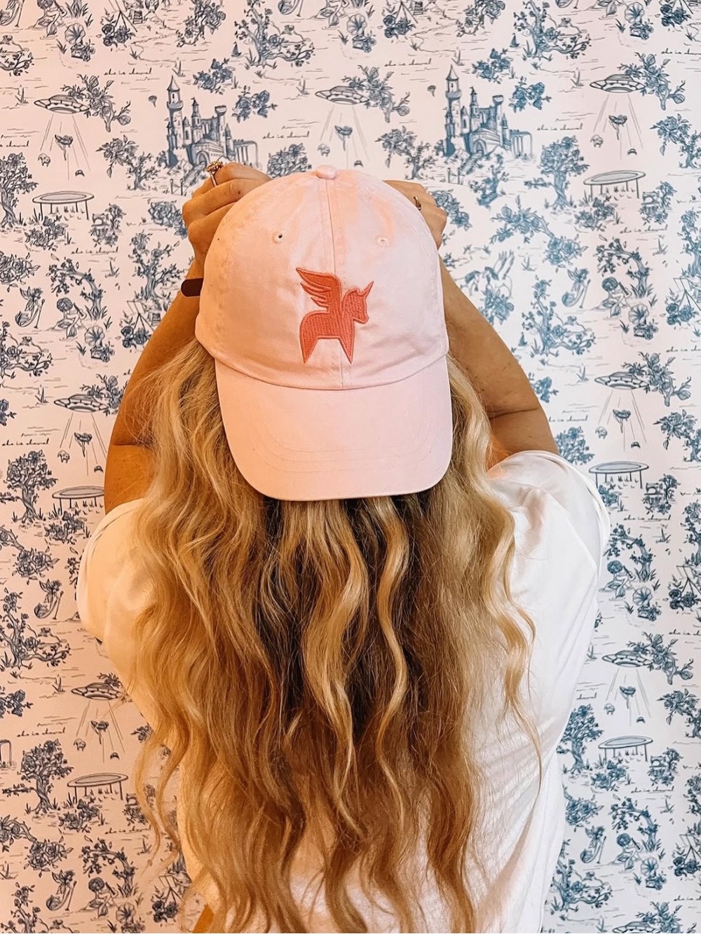 She is Cheval / Hayley Paige Pegasus Adjustable Hat